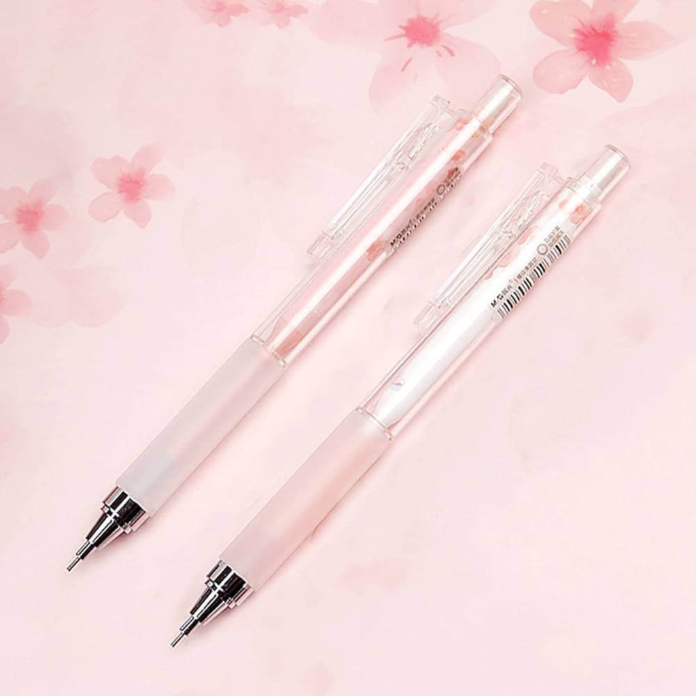 Amazon.co.jp: Midremer 0.5mm 桜 シャープペンシル 2本